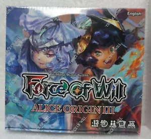 Force of Will Alice Origin III Booster Box (factory sealed) - Picture 1 of 2