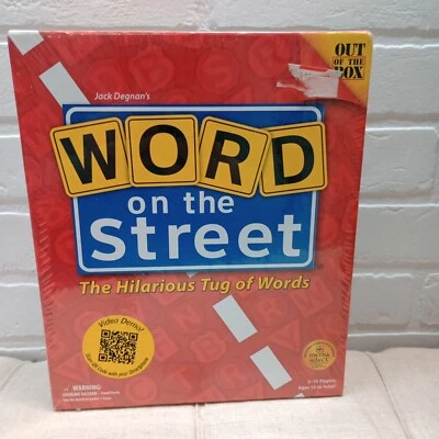 Word on the Street Board Game - The Hilarious Tug of Words - New; Sealed in Box - Image 1 of 2