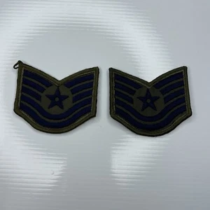 F Lot Bulk Vintage Retro Patches Technical Sergeant US Air Force - Bild 1 von 4