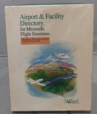 1992 Airport & Facility Directory Microsoft Flight Simulator - Image 1 of 4