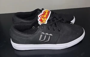 World Industries Zapatos Para Hombres 10 Negro Lona Segundo Zapatillas bajas Patinador Nuevo - Imagen 1 de 6