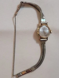 Reloj Timex Mujer Vintage, Tono Dorado, Correa Joyería, Necesita Reparación - Imagen 1 de 5