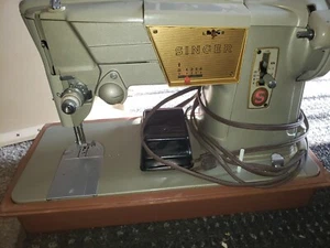 Vintage 1968 Singer Fashion Mate Nähmaschine - getestet  - Bild 1 von 10