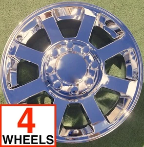Ford F250 Chrome Wheels 20 inch F250SD New F-250 F350 OEM Factory spec Set of 4 - Picture 1 of 12