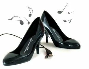 Altoparlanti a forma di scarpa PC/MP3 RMS 3 W amici regalo divertente - Foto 1 di 3