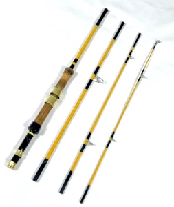 Heddon 7Ft vintage 4 section Fly Fishing Rod - Picture 1 of 10