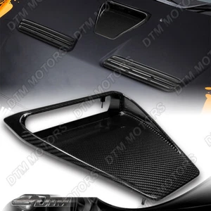 For 08-15 Mitsubishi Evolution X EVO 10 Real Carbon Fiber Air Intake Hood Scoop - Picture 1 of 5