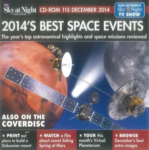 BBC Sky At Night Cd-Rom, Meilleur Espace Événements, #115 Décembre 2014, Windows - Photo 1/2