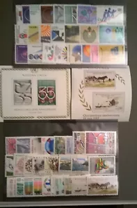 UN GENEVA 1980-1985 SCOTT 89-139 MNH United Nations 6 Complete Years - Picture 1 of 4