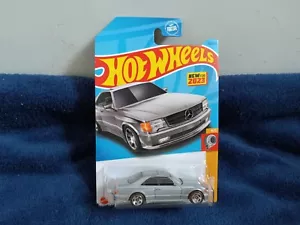 2023 Hot Wheels Turbo '89 Mercedes-Benz 560 SEC AMG silber - Bild 1 von 1