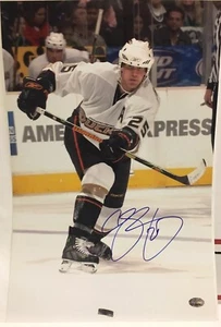 ANAHEIM DUCKS CHRIS PRONGER STANLEY CUP AUTO signed 12x18 photo PSA/DNA - Picture 1 of 3