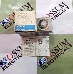 OMRON H3CR-A-315 TIMER TIME 1.2S TO 300H VOLTAGE 24VAC/DC FREE FAST SHIPPING - Picture 1 of 4