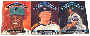 1993 Leaf Baseball Donruss Diamond Kings von Dick Perez komplettes Set, U Pik - Bild 1 von 2