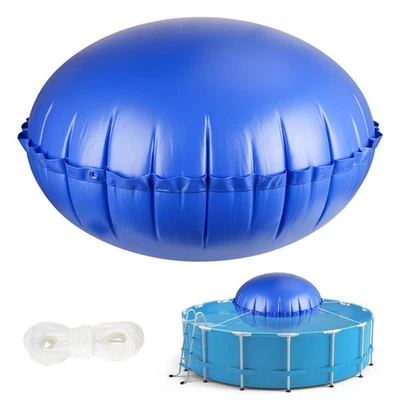 Almohadas de piscina de 5' x 5' para piscinas sobre el suelo, piscina ultra gruesa resistente al frío... Foto 1 de 4