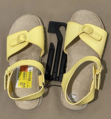 Nuevo Wonder Nation Niñas Pequeñas Punta Abierta Hebilla Sandalias Zapatos Talla-11 Ajustables Foto 1 de 4