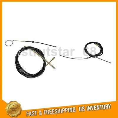 3 Front Rear Parking Brake Cable Fits 2000 GMC C3500 K2500 K3500 - Image 1 of 4