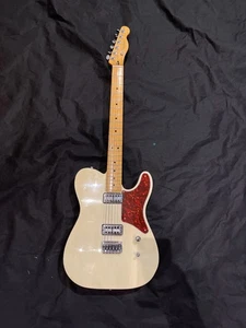 Fender 2014 Mexican Cabronita Telecaster, Biondo Bianco, Usato - Foto 1 di 9