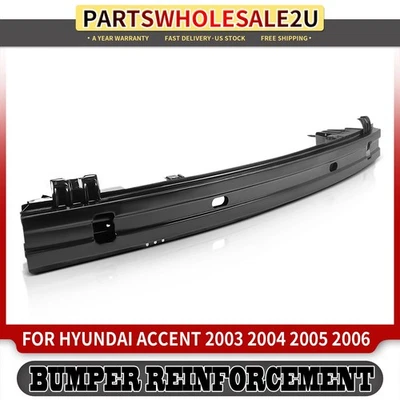 Refuerzo de parachoques delantero con lata de aplastamiento para Hyundai Accent 2003 2004 2005 2006 Foto 1 de 4