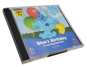 Blue's Birthday, Blues Clues ~ VTG 1999 Educational Children Software CD-Rom - Picture 1 of 5