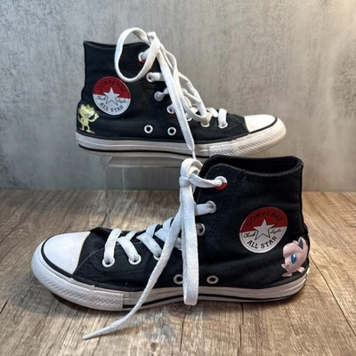 2021 Pokémon Nintendo Converse Chuck Taylor All Star High Top молодежный размер 2 - Изображение 1 из 4