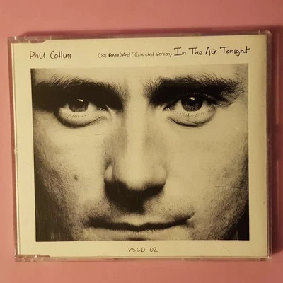 PHIL COLLINS In The Air Tonight '88 Remix UK VG+/EX (MCD) - Bild 1 von 3