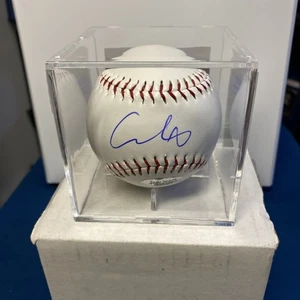 Shohei Ohtani Signed Official Rawlings Baseball W/COA Hologram And Display Case - Picture 1 of 12