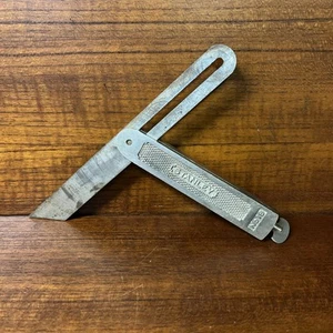 Vintage Stanley No. 18 Metal Sliding T Bevel Square 8" - Bild 1 von 8