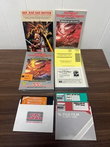 Advanced Dungeons And Dragons: Heroes Of The Lance PC 1988 software muy bueno - Imagen 1 de 3