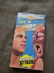 WWF Summerslam 1996 VHS Coliseum Video Tested WWE Rare - Picture 1 of 4