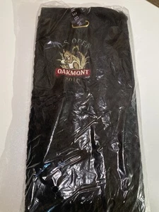 Toalla conmemorativa negra nueva de Oakmont Golf 2016 miembro de la USGA abierta a Estados Unidos - Imagen 1 de 3