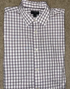 Mens Banana Republic Non Iron Classic Fit Long Sleeve Button Up Shirt 16 16 1/2 - Picture 1 of 2