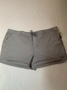 Pantalones Cortos Utilitarios Sonoma Para Mujer Plus Confort Cintura Gris Algodón 3X Nuevos con Etiquetas - Imagen 1 de 9