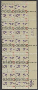 1683 MNH Plate Block of 20, 13-cent stamps - Telephone Centennial, A.G. Bell - Picture 1 of 1