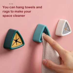Soporte para toallas de mano del Reino Unido sin golpes baño cocina toalla almacenamiento estante - Imagen 1 de 8