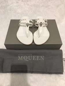 Alexander McQueen Schädel Leder Sandalen 35 & 38 $ 670 - Bild 1 von 4