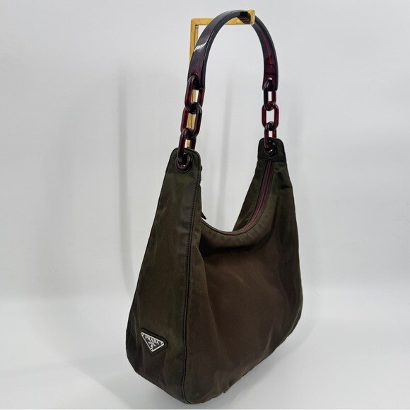 PRADA Hobo Handbags & Bags Nylon Exterior for Women for sale