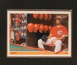 1994 Topps Gold #41 Kevin Wickander Cincinnati Reds Baseball Card MLB Baseball