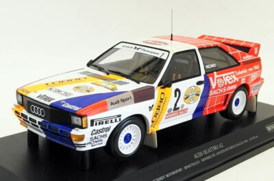 Minichamps 1/18 Scale 155 841102 - Audi Quattro A2 Schmidt Motorsport - Image 1 of 4