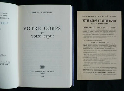 Votre Corps et Votre Esprit - Frank G.Slaughter - Eds. Presses de la Cité - 1954 - Photo 1/3