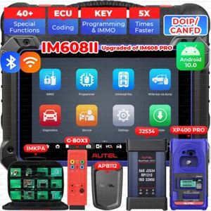 2025 Autel MaxiIM IM608 PRO II Kits Key PROGRAMMING Car Diagnostic Scanner Tool - Picture 1 of 18