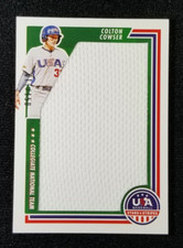 2022 USA Baseball Stars & Stripes Jumbo Patch /150 Colton Cowser #JUM-CC