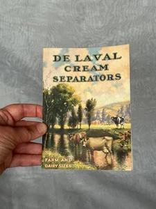 DeLaval Cream Separators Catalog ANTIQUE Dairy Farming Machinery Ephemera - Picture 1 of 7