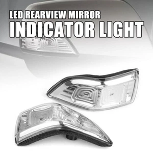 Pair Side Rear View Mirror Turn Signal Light For KIA Sedona Carnival 2010-2014 - Picture 1 of 14