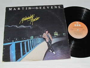 MARTIN STEVENS Midnight Music LP 1979 CBS Records Canada Vinyl Disco Album VG/VG - Picture 1 of 4