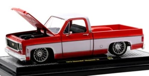 Chevrolet Cheyenne 10 - 1973 - rojo llama - M2 1:24 - Imagen 1 de 6