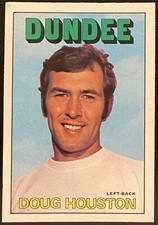A&BC SCOTTISH FOOTBALL 1972 (BLUE) - 078 DOUG HOUSTON - DUNDEE