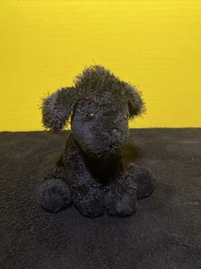 Ganz Webkinz Plush Dog Lil Kinz HS191 Floppy Black Poodle Puppy Toy NO Code 6” - Picture 1 of 6