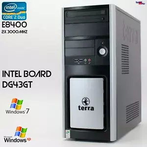 INTEL DG43GT Core 2 Dúo E8400 Computadora PC Windows Win 7 HDMI DVI RS-232 Tabla - Imagen 1 de 9