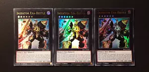 Yu-Gi-Oh! 3x Inzektor Exa-Beetle, BROL-EN084, UR, 1. Edition, Englisch, NM - Bild 1 von 8