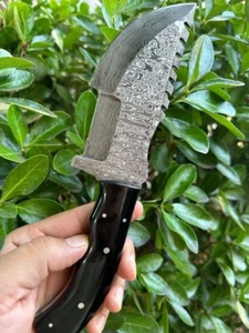 Damascus Steel Hunting Fixed Blade Knife Survival Ourdoor Camping Bushcraft - Picture 1 of 5